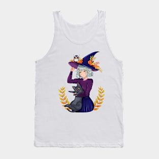 cute anime witch Tank Top